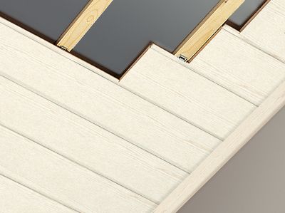 Lambris MDF ep.8 x l.154 x L.2600 blanc structuré