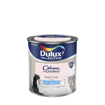 Peinture Crème de Couleur Rose Nude mat 500 ml - DULUX VALENTINE