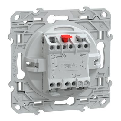 Interrupteur volet roulant 2 boutons blanc - Ovalis SCHNEIDER ELECTRIC