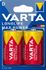 Piles alcalines max power LR20 par 2 VARTA