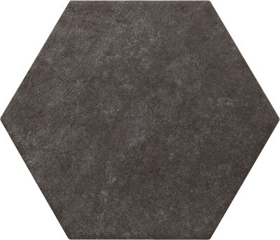 Carrelage intérieur hexagone noir Bibulca 20 x 17,5 cm IMSO