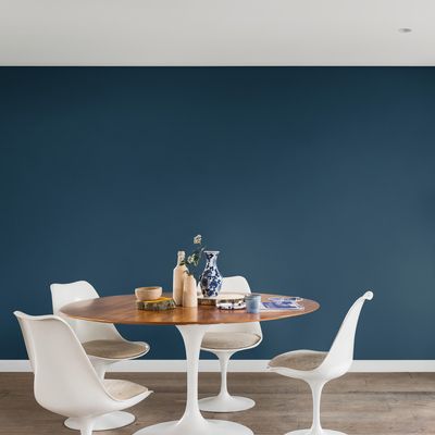 Peinture Crème de Couleur Bleu Paon mat 500 ml - DULUX VALENTINE