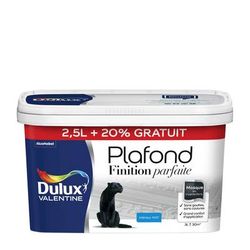 Peinture murs et plafonds phase aqueuse Dulux Valentine mat blanc