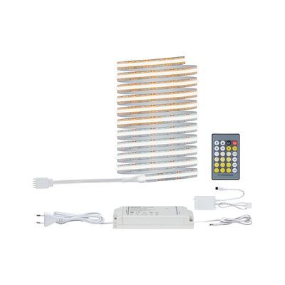 Ruban LED COB 3m prêt à l'emploi blanc dynamique 25W 24V MAXLED 1000 PAULMANN