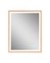 Miroir en bois lumineux 75 X 60 cm Swann Wood MP GLASS