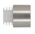 Embout bouchon easy fix diam 28 mm Finition Chrome mat par 2 - MOBOIS