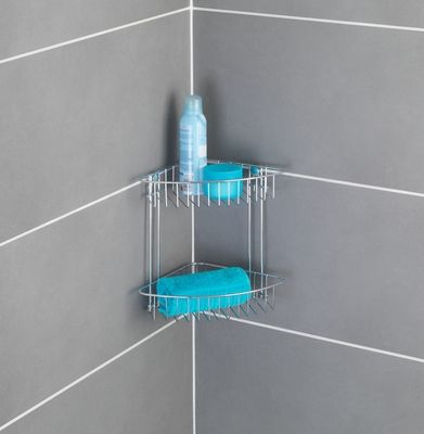 Étagère de douche d'angle à 2 niveaux Classic WENKO