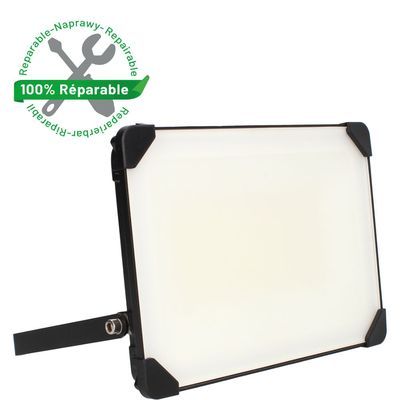 Projecteur LED extérieur 100W blanc neutre IP65 13500 lumens noir - KREON ARLUX