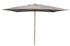 Parasol droit 2x 3m gris  mat en eucalyptus  PROLOISIRS livraison gratuite à domicile