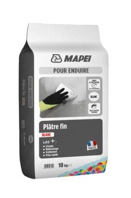 Plâtre fin blanc 10 kg MAPEI