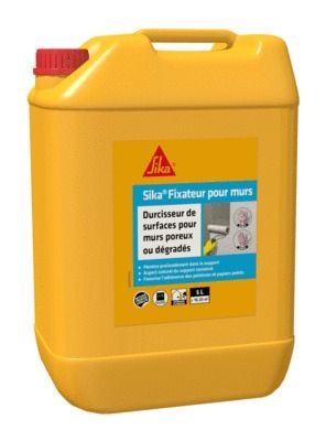 Fixateur de surface pour murs poreux ou dégradés 5 l - SIKA