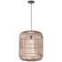 Suspension intérieure WOODROW XL bambou E27 60 W - BRILLIANT