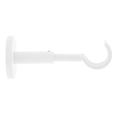 Support extensible ouvert longueur 115-150 mm diam 28 mm Finition Blanc mat - MOBOIS