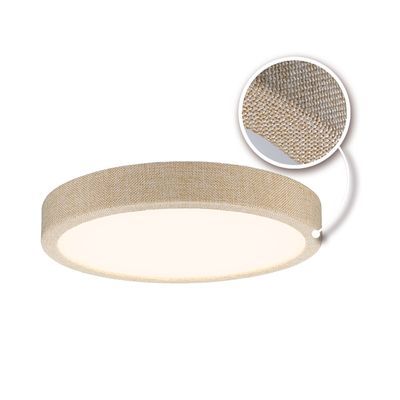 Plafonnier LED rond beige 300mm 3000k 15W IP44 COSARA PAULMANN