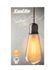 Ampoule Filament LED ST64 Edison ambré 9 W = 806 Lumens XANLITE