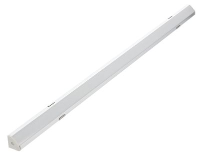 Profilé en angle pour ruban LED blanc en saillie 1m GEFOM