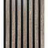 Panneau déco mural chêne gris  Epaisseur 17 mm l.300 x L.2600 mm AJ TIMBER