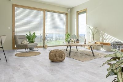 Sol vinyle décor béton clair Gotha Clear 4,2x389x729mm 23/31 GERFLOR