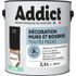 Peinture décoration Murs et Boiseries SATIN 2.5 L noir - ADDICT