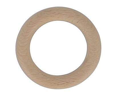 Anneaux diam 56 mm Finition Bois Naturel par 10 - MOBOIS