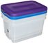 Bacs plastiques Handy box 50 litres avec couvercle par 3 CURVER