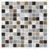 Mosaïque murale carrés format mini Malla Bamboo crème 30 x 30 cm DISTRIMAT