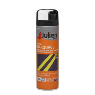 Peinture de marquage en aérosol 500 ml blanc - JULIEN