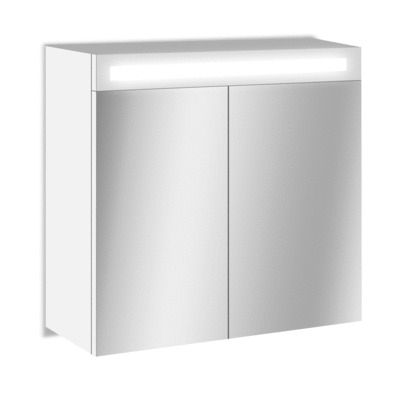 Armoire de toilette lumineuse LED Giulia 60 x 60 x 17 cm MP GLASS