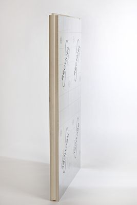 Panneau de polyuréthane rainuré bouveté épaisseur 100 mm 1.2 x 0.6 m Fitforall RECTICEL