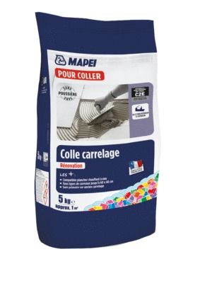 Colle carrelage rénovation Gris 5kg MAPEI