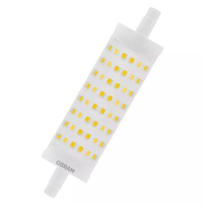 Ampoule LED R7s variable 118 mm 15 W = 2000 lumens blanc chaud OSRAM