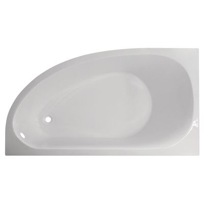 Baignoire asymétrique gauche L 1600 x P 900 mm  Easy bath BALNEO