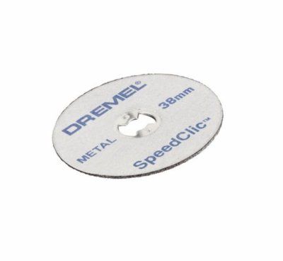 Disques EZ SpeedClic diamètre 38 mm épaisseur 1,2 mm pour métaux par 12 DREMEL