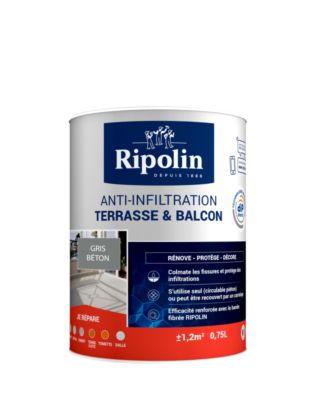 Anti-infiltration pour terrasse gris 750 ml by DIP ETANCH - RIPOLIN