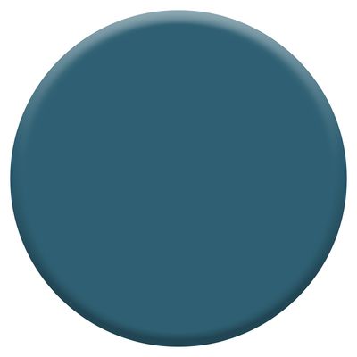 Peinture Crème de Couleur Cuisine et Bain Satin Bleu Paon 0,75 L