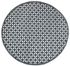 Tapis rond diamètre 150 cm gris JARDILINE