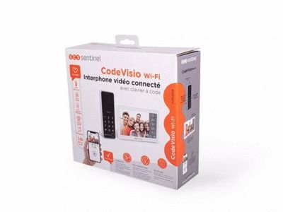 Visiophone connecté Wi-Fi CodeVisio - SCS SENTINEL