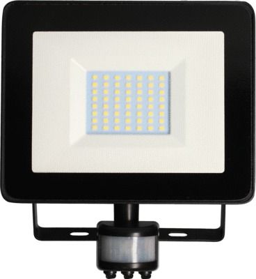 Projecteur extérieur KREON avec détecteur noir IP 44 4000 K blanc froid 4300 lumens - ARLUX