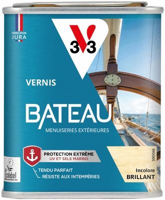 Vernis Bateau brillant incolore 0,25 L V33