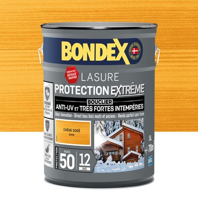 Lasure PRO Extérieure 12 ans CHENE DORE 5L BONDEX