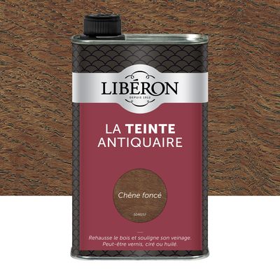 Teinte bois durs chêne foncé 500 ml Libéron