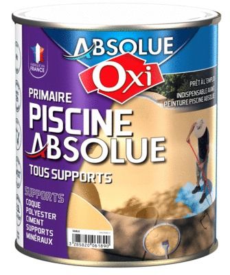 Sous-couche tous supports pour piscine et bassin ABSOLUE - 2,5 l OXI