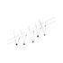 Spot sur câbles kit 5X10W GU5,3 chrome WIRE SYSTEM SIMPLE PAULMANN