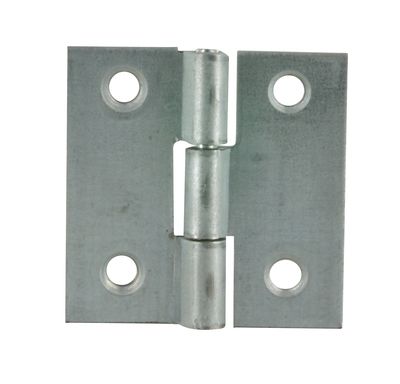 Charnière carrée acier zingué 30 x 30 mm CIME