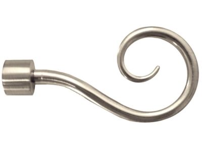 Embout crosse diam 16 mm Finition Chrome brossé - MOBOIS