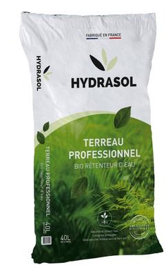 TERREAU HYDRASOL avec rétenteur d'eau 40 litres RACINE