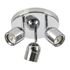 Plafonnier salle de bain Lyam IP44 chromé GU10 3 x 400 Lumens COREP