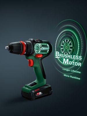 Perceuse - visseuse Brushless sans fil 18 V avec 2 batteries 2,5 Ah AdvancedDrill 18 BOSCH