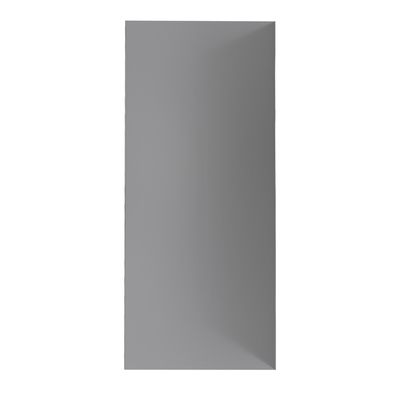 Panneau mural de douchealuminium gris 90 x 210 cm AURLANE