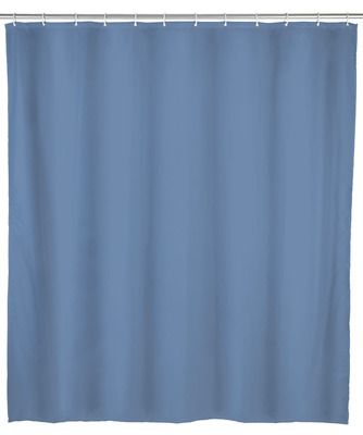 Rideau de douche peva 180 x 200 bleu gris WENKO